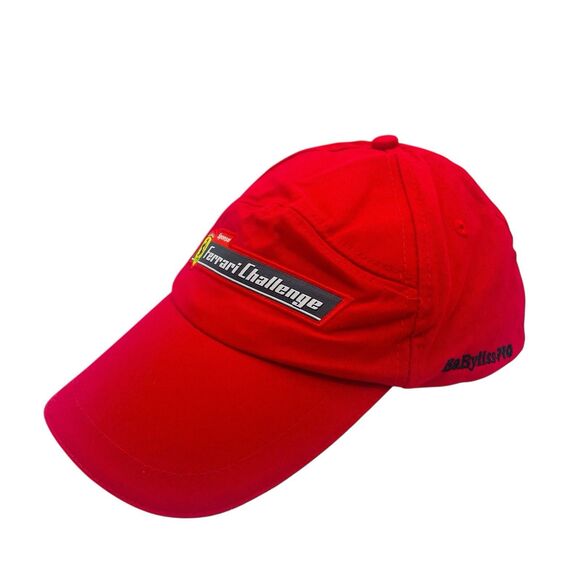 Ferrari Challenge Official Adjustable Team Cap Trucker Hat BayByliss PRO RARE - Picture 2 of 4